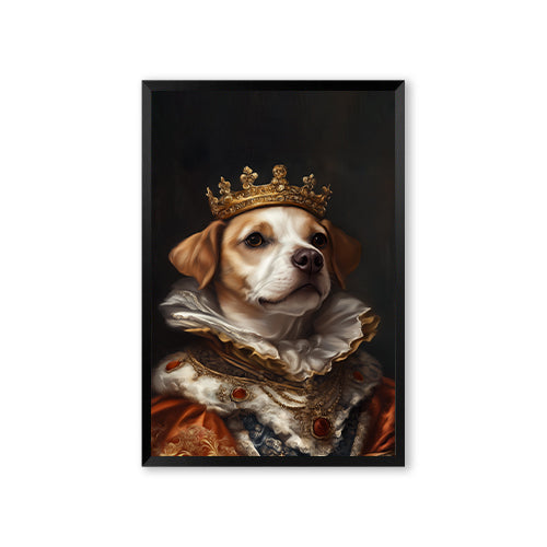 Personalized Renaissance Pet Portraits-One Pet