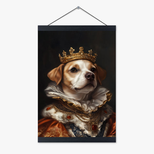 Custom Pet Canvas Print - Renaissance Style