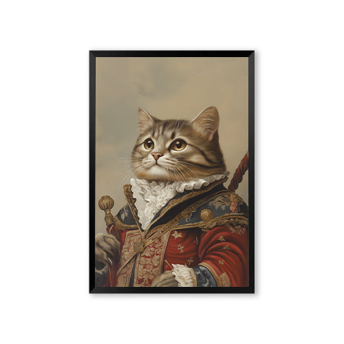 Personalized Renaissance Pet Portraits-One Pet