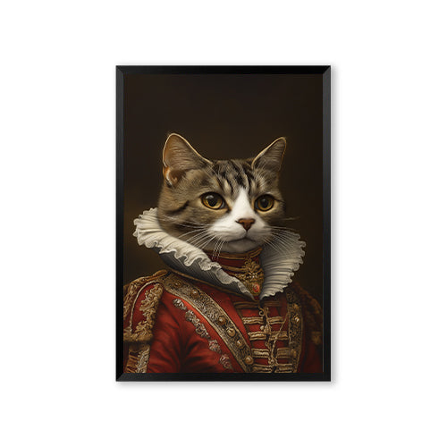 Personalized Renaissance Pet Portraits-One Pet