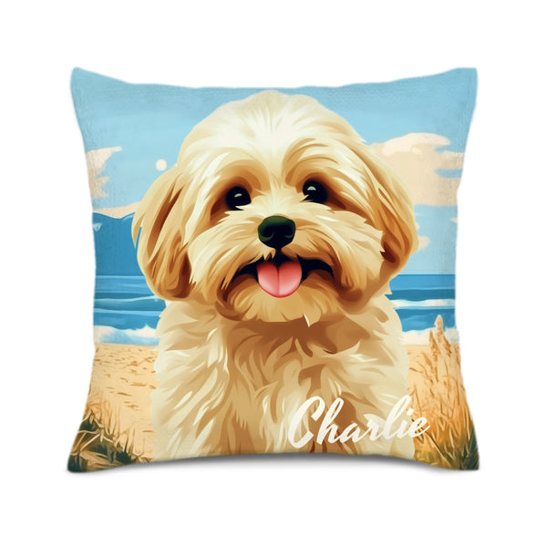 Custom Cushion Cover Double-sided Printing-Watercolor Style