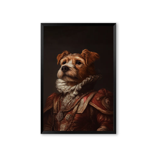 Personalized Renaissance Pet Portraits-One Pet