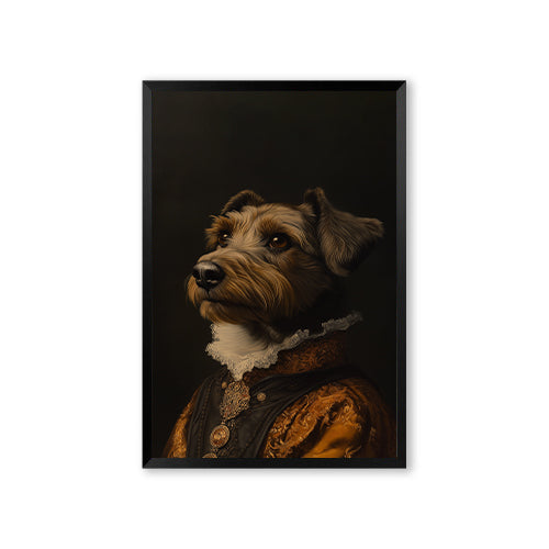 Personalized Renaissance Pet Portraits-One Pet