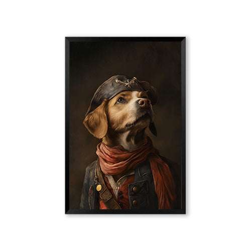 Personalized Renaissance Pet Portraits-One Pet