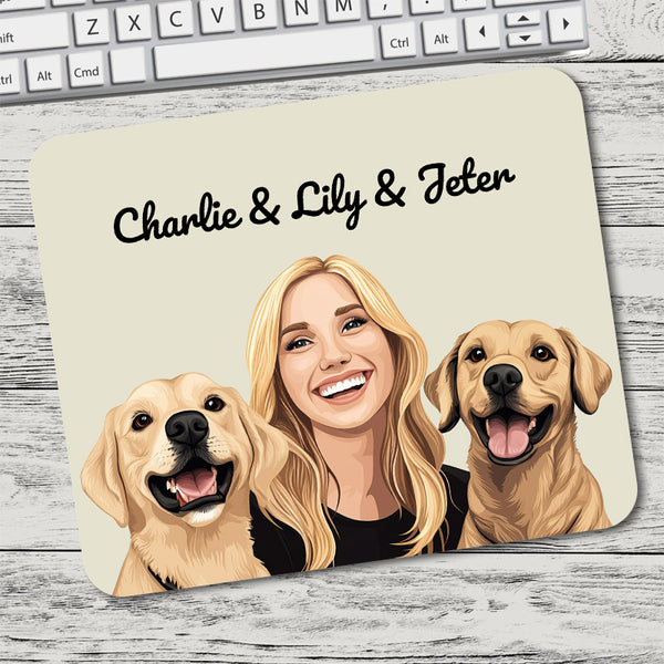 Custom Pet Mouse Pad-Parent & Pet