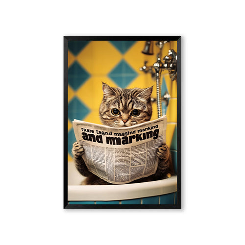 Personalized Pet Portrait-Bathroom Style