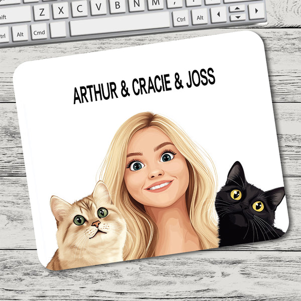 Custom Pet Mouse Pad-Parent & Pet