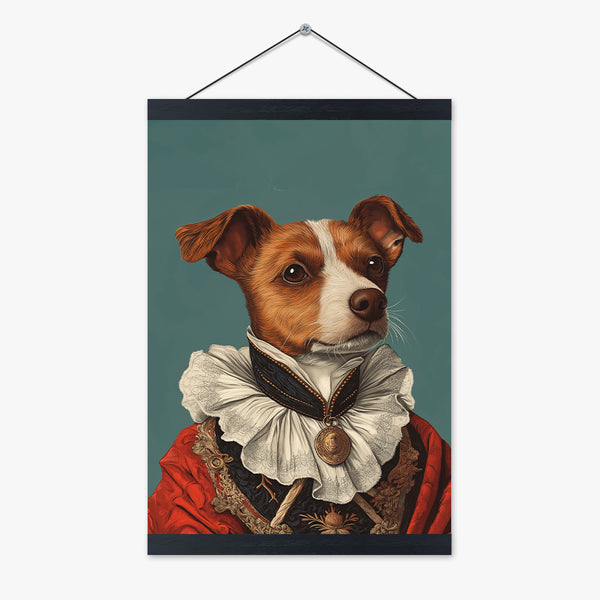 Custom Pet Canvas Print - Renaissance Style