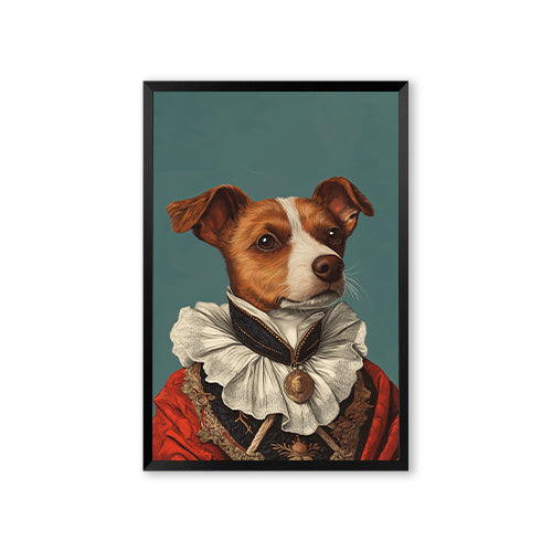 Personalized Renaissance Pet Portraits-One Pet