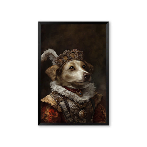 Personalized Renaissance Pet Portraits-One Pet