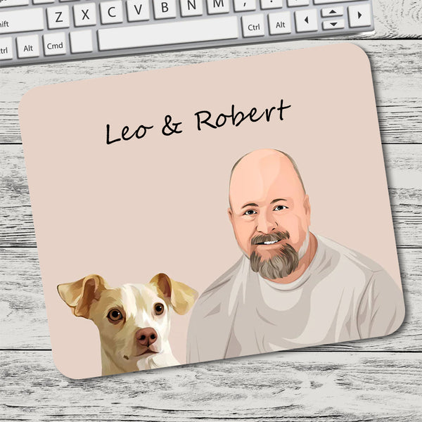 Custom Pet Mouse Pad-Parent & Pet