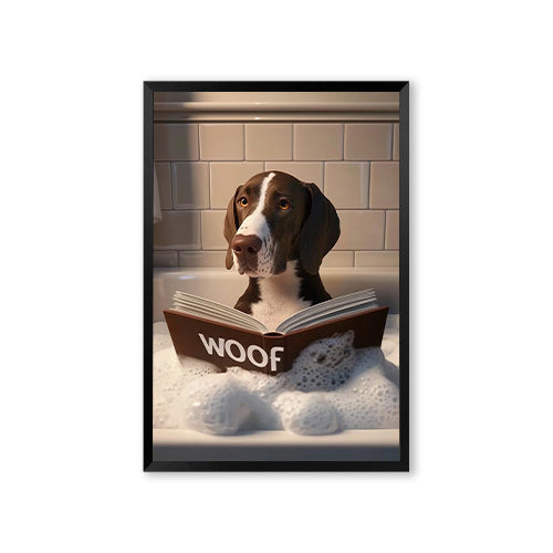 Personalized Pet Portrait-Bathroom Style