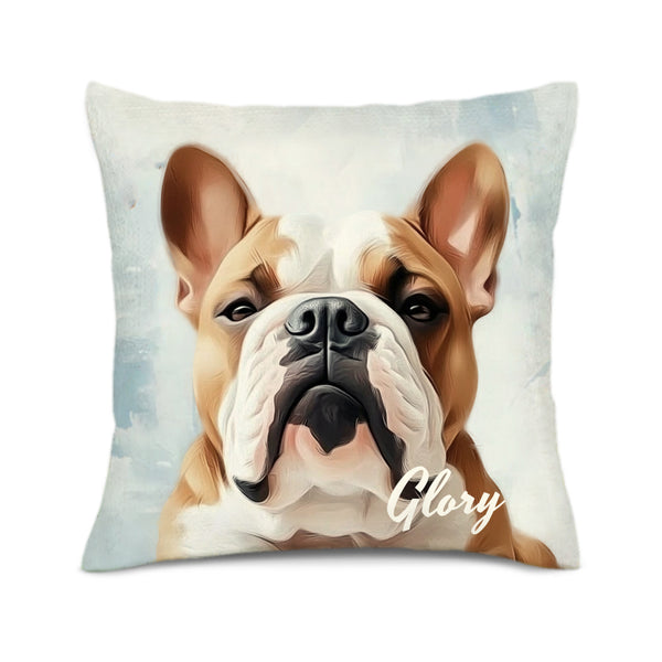 Custom Cushion Cover Double-sided Printing-Watercolor Style