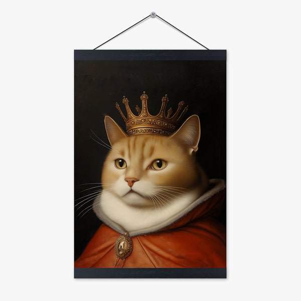 Custom Pet Canvas Print - Renaissance Style