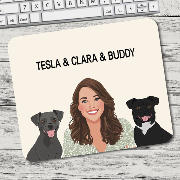 Custom Pet Mouse Pad-Parent & Pet