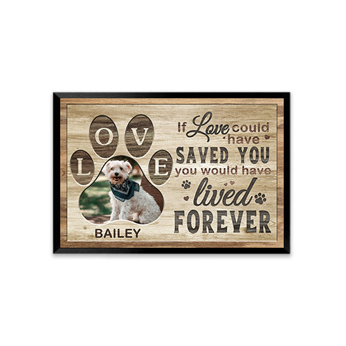 Personalized Pet Memorial Portrait